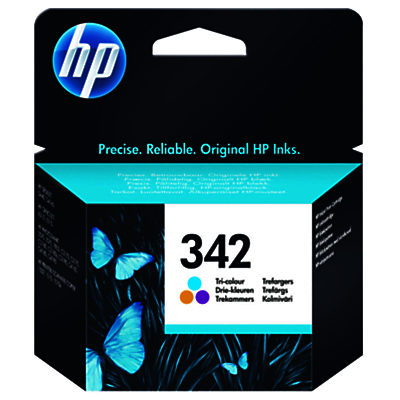 HP 342 Inkjet Cartridge, Tri-Colour, C9361EE HP 342 Inkjet Cartridge, Tri-Colour, C9361EE